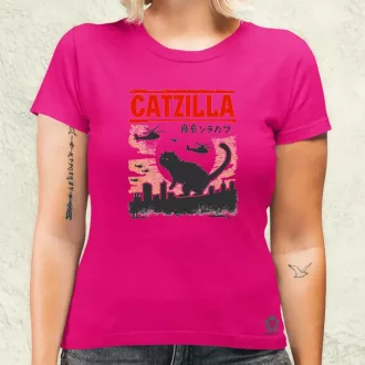Catzilla v8 női póló