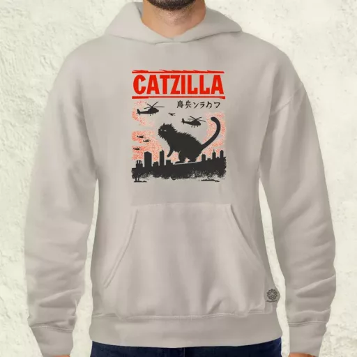 Catzilla v8 férfi pulóver