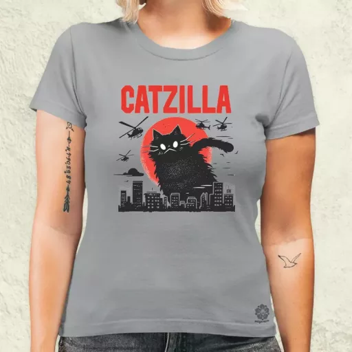 Catzilla v9 női póló