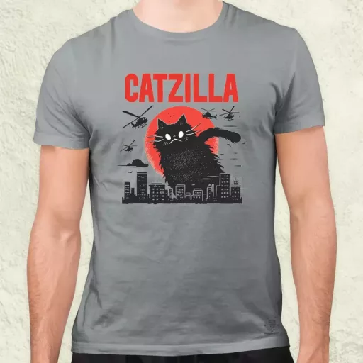 Catzilla v9 férfi póló