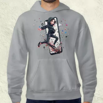Influenszer chibi lány v7 férfi pulóver