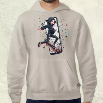 Influenszer chibi lány v7 férfi pulóver