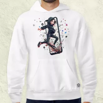 Influenszer chibi lány v7 férfi pulóver