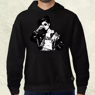 Lázadás v2 férfi pulóver