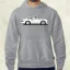 Porsche 911 rajz v6 férfi pulóver