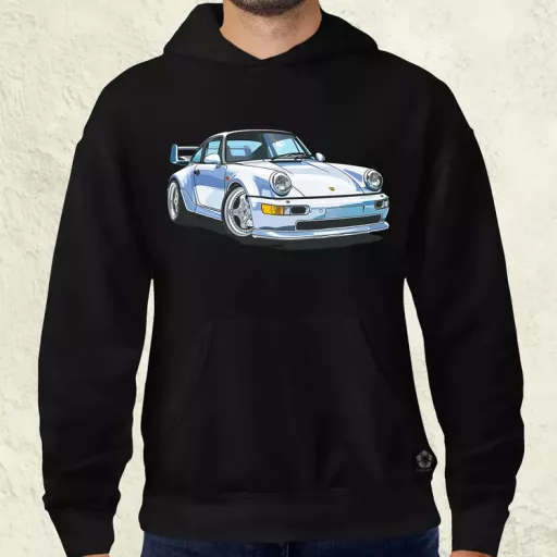 Porsche 911 rajz v7 férfi pulóver