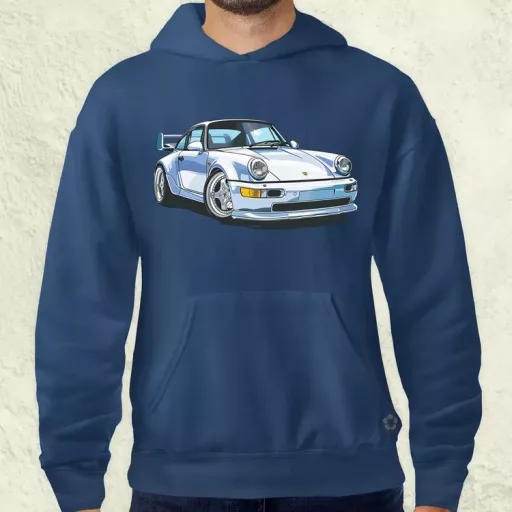 Porsche 911 rajz v7 férfi pulóver