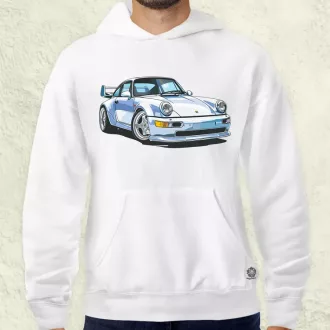 Porsche 911 rajz v7 férfi pulóver
