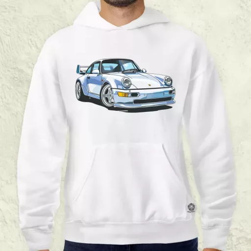 Porsche 911 rajz v7 férfi pulóver