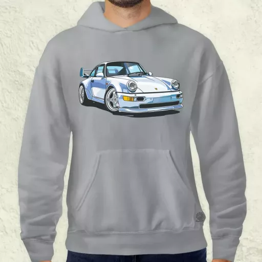 Porsche 911 rajz v7 férfi pulóver