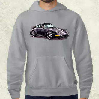 Porsche 911 rajz v8 férfi pulóver