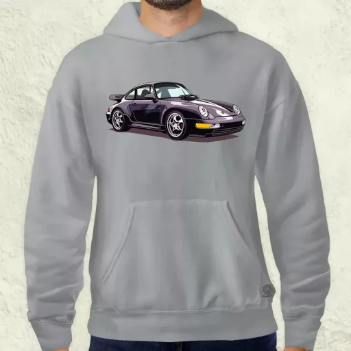 Porsche 911 rajz v8 férfi pulóver