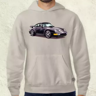 Porsche 911 rajz v8 férfi pulóver