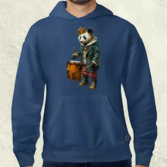 Antropromorf zenész panda v1 férfi pulóver