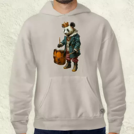 Antropromorf zenész panda v1 férfi pulóver