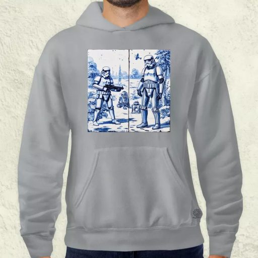 Csempe művészet Csillagok háborúja v11 férfi pulóver