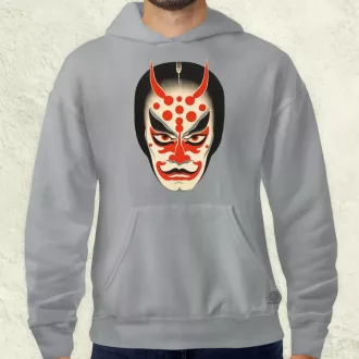 Kabuki maszk v1 férfi pulóver