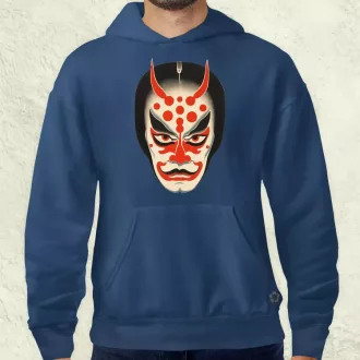 Kabuki maszk v1 férfi pulóver