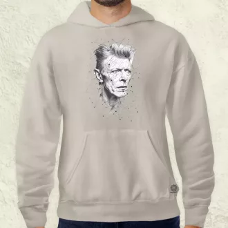 David Bowie rajz portré v3 férfi pulóver