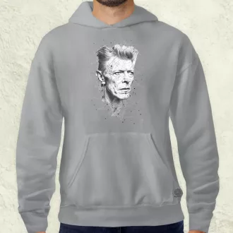 David Bowie rajz portré v3 férfi pulóver
