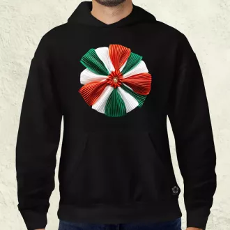 Magyar kokárda fantázia v10 zseb férfi pulóver