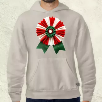 Magyar kokárda fantázia v13 zseb férfi pulóver