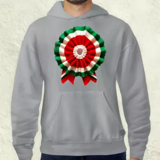 Magyar kokárda fantázia v14 zseb férfi pulóver