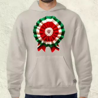 Magyar kokárda fantázia v14 zseb férfi pulóver