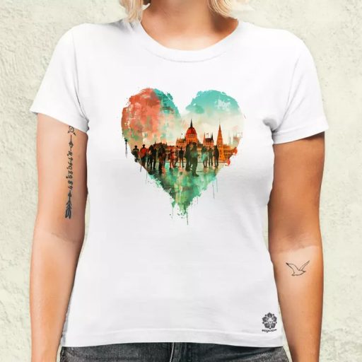 Szabadság v13 női póló