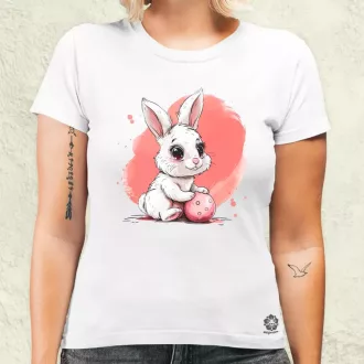 Cuki nyuszi v1 női póló
