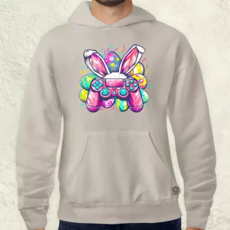 Gamer nyuszi v1 férfi pulóver