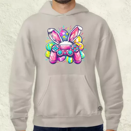 Gamer nyuszi v1 férfi pulóver