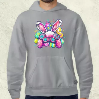 Gamer nyuszi v1 férfi pulóver