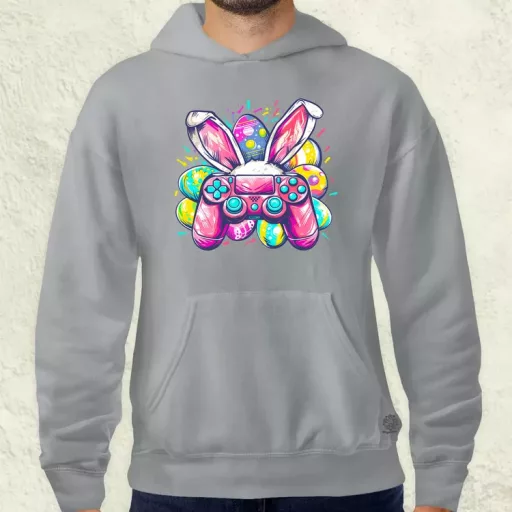 Gamer nyuszi v1 férfi pulóver