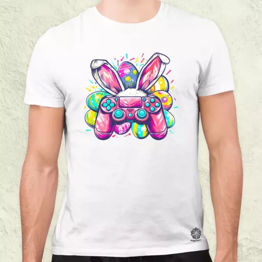 Gamer nyuszi v1 férfi póló