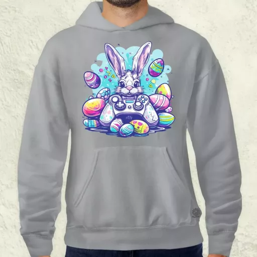 Gamer nyuszi v3 férfi pulóver