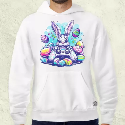 Gamer nyuszi v3 férfi pulóver
