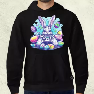 Gamer nyuszi v3 férfi pulóver