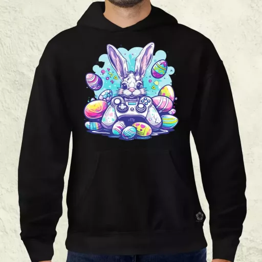Gamer nyuszi v3 férfi pulóver