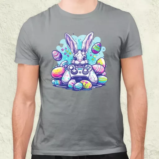Gamer nyuszi v3 férfi póló
