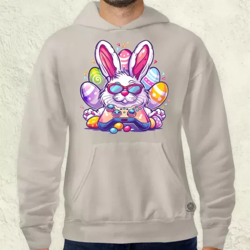 Gamer nyuszi v4 férfi pulóver