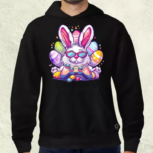 Gamer nyuszi v4 férfi pulóver