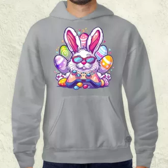 Gamer nyuszi v4 férfi pulóver