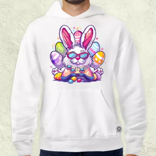 Gamer nyuszi v4 férfi pulóver