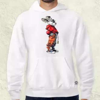 Hip Hop nyuszi v1 férfi pulóver