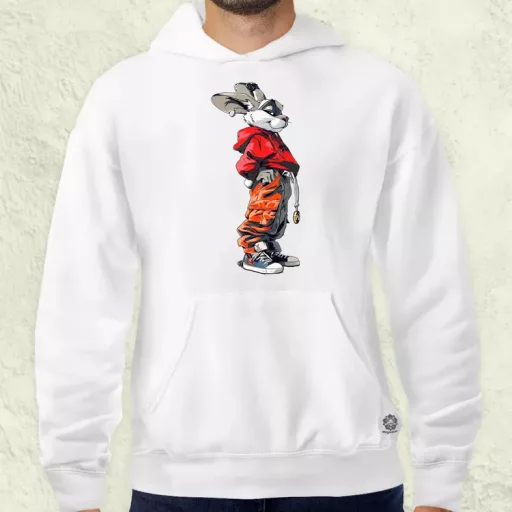 Hip Hop nyuszi v1 férfi pulóver