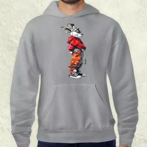 Hip Hop nyuszi v1 férfi pulóver