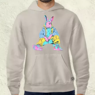 Hip Hop nyuszi v17 férfi pulóver