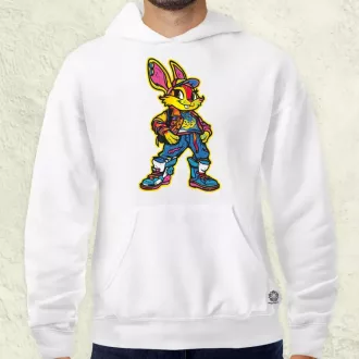 Hip Hop nyuszi v19 férfi pulóver