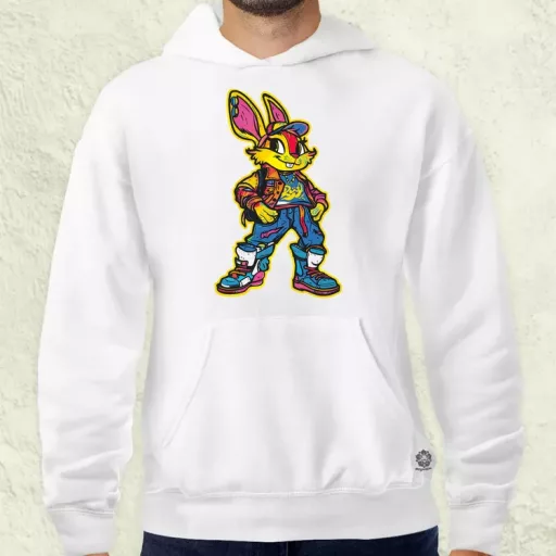 Hip Hop nyuszi v19 férfi pulóver